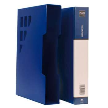 CARPETA FUNDAS PLUS A4 RIGIDO 80F AZL