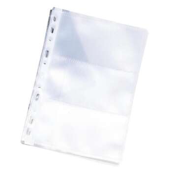 FUNDA TARJETERO 4º PVC 10F 6T