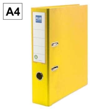 ARCHIVADOR PLUS.1 A4 LOMO 75 AMARILLO