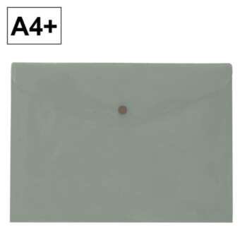 SOBRE PP PLUS A4 BROCHE APAIS. GRIS