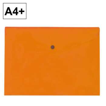 SOBRE PP PLUS A4 BROCHE APAIS.NARANJA