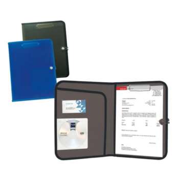 CARPETA MINICLIP+BROCHE PLUS PP SURT.