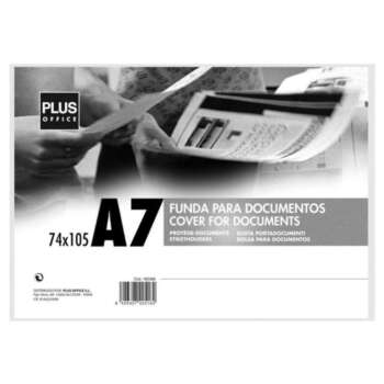 FUNDA DOCUMENTOS PLUS A7 RIGIDA TRANS