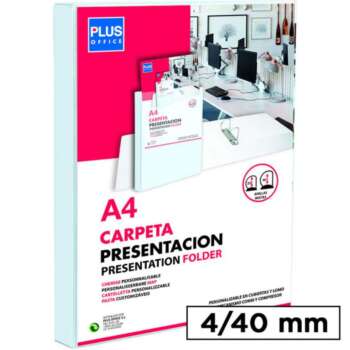 CARPETA PLUS PP A4 CANGURO 4A/40
