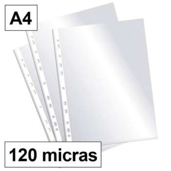 FUNDA MULT.PLUS A4 120MC CRIST.100F