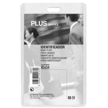 PORTACARNET PLUS VERT.RIGID.87X54