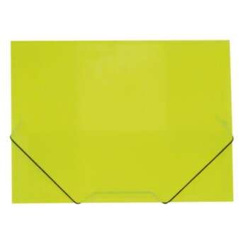 CARPETA PP PLUS A4 G/S RAYADA VERD.CL