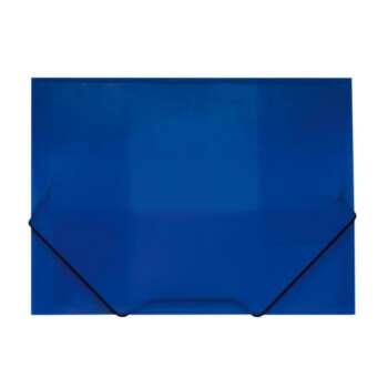 CARPETA PP PLUS A4 G/S RAYADA AZUL