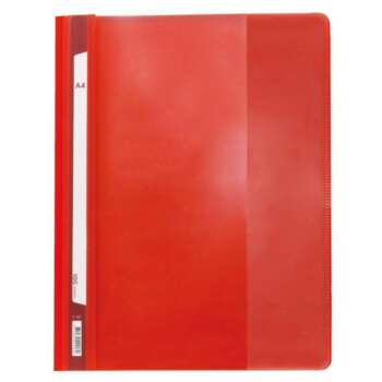 DOSSIER PLUS FASTENER A4 100H ROJO