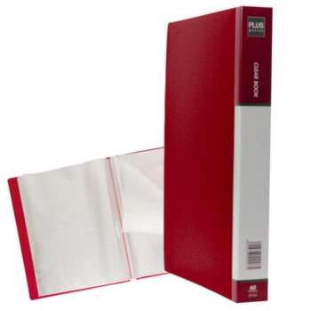 CARPETA FUNDAS PLUS A4 RIGIDO 60F ROJ