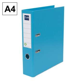 ARCHIVADOR PLUS.2 A4 LOMO 75 AZUL CLA