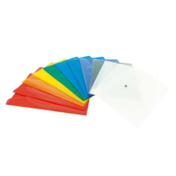 SOBRE PP PLUS A4 BROCHE SURTIDO