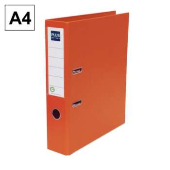 ARCHIVADOR PLUS.2 A4 LOMO 75 NARANJA