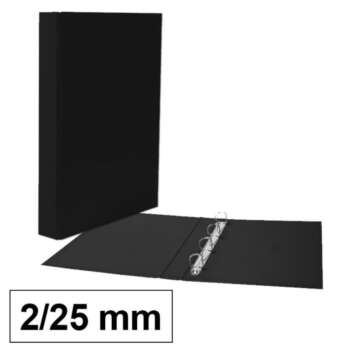 CARPETA PLUS PP/C Fº 2A/25 NEGRO