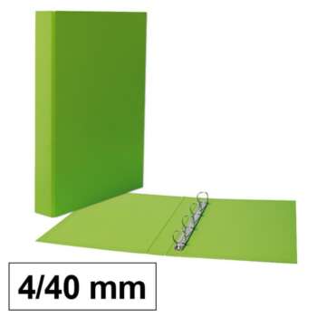 CARPETA PLUS PP/C Fº 4A/40 VERDE CL