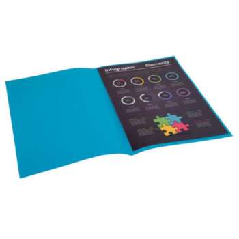SUBCARPETA EXACOMP A4 80G TURQUESA