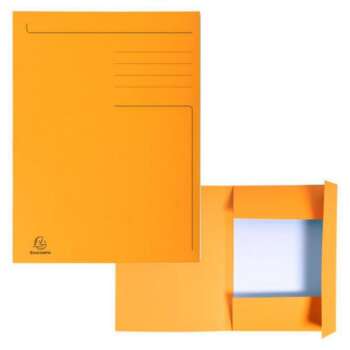 SUBCARPETA EXACOMP A4 3SOL.NARANJA