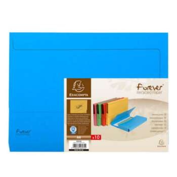 SUBCARPETA EXACOMP A4 BOLSA AZUL