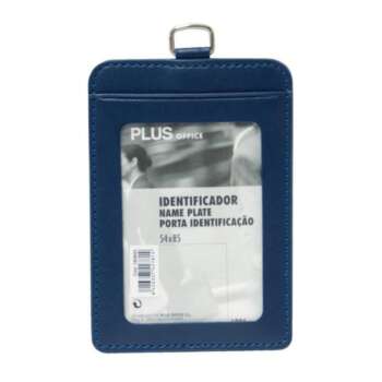 PORTACARNET PLUS VERT.54X85 AZ.MARINO