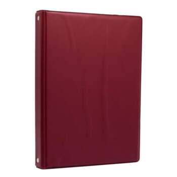 CARPETA PVC ALCES 4º 4A 20MM GRANATE