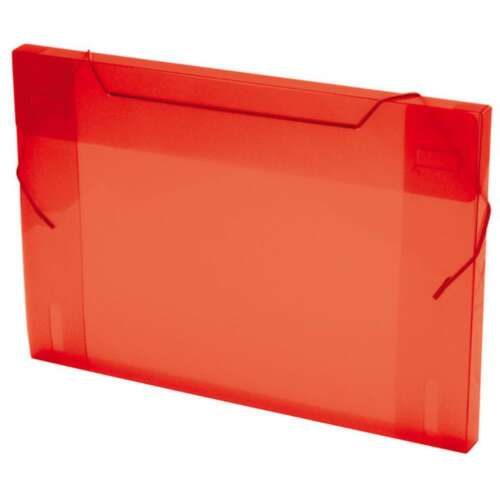 CARPETA PROYECTO PP 3CM TRASL. ROJO