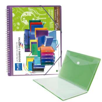 CARPETA FUNDAS PLUS ESP.GOMA 40F VIOL