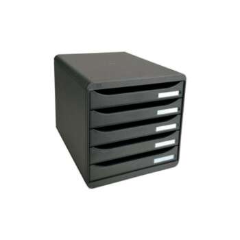 MODULO EXAC.5CAJONES BIG VERT NEG/NEG