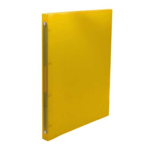 CARPETA PP PLUS A4 4A/16 AMARILLO TRA