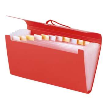 CLASIFIC.PLUS PP GOMA RECIBOS ROJO