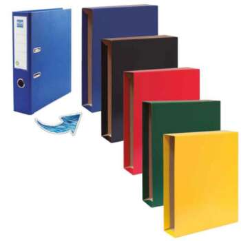 CAJA ARCHIVADOR PLUS.1 A4 NEGRO