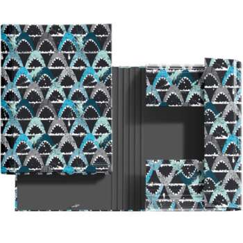 CARPETA FUNDAS PLUS A4 40F TRAS.GRISM