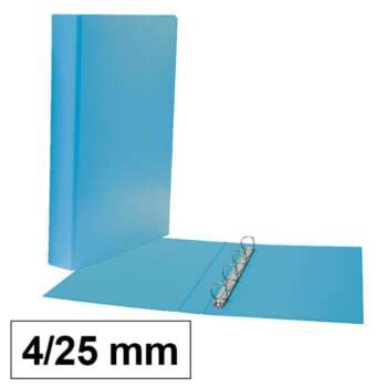 CARPETA PLUS PP/C Fº 4A/25 AZUL CL