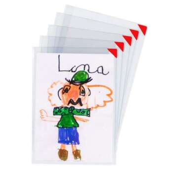 FUNDA ADHESIVA TARIFOLD PVC A5