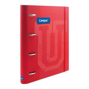 CARPETA CAMPUS SOFT 4A/35 RECAM.ROJO