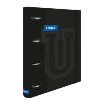 CARPETA CAMPUS SOFT 4A/35 RECAM.NEGRO
