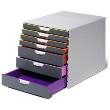 CAJONERA DURABLE 7 CAJONES COLORES