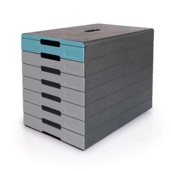 CAJONERA DURABLE 7 CAJONES AZUL
