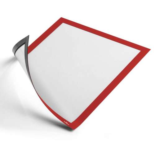 MARCO INFORMATIVO DURABLE MG A4 ROJO