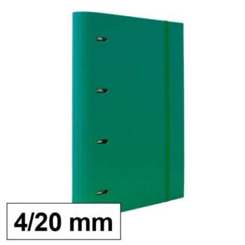CARPETA PLUS PP/C 4A/20 RECAM. VERD