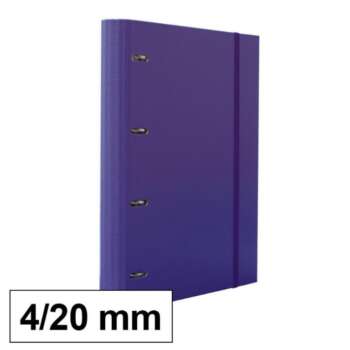 CARPETA PLUS PP/C 4A/20 RECAM.VIOLE