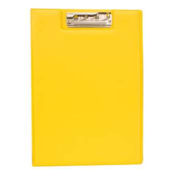 CARPETA MINICLIP ALCES PVC AMARILLO