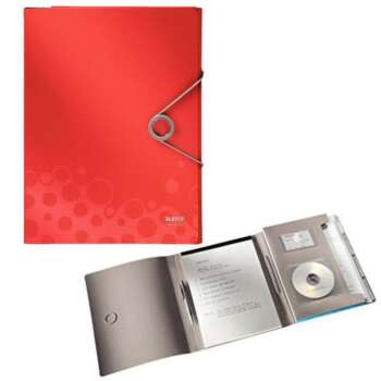 CARPETA LEITZ ORGANIZADORA BEBOP ROJO