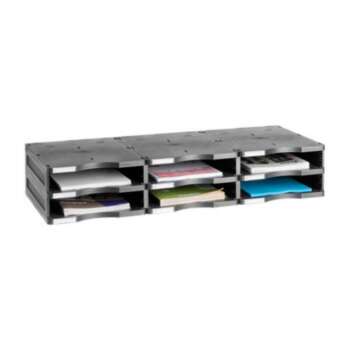 MODULO ARCHIVODOC 6 CAJONES NEGRO