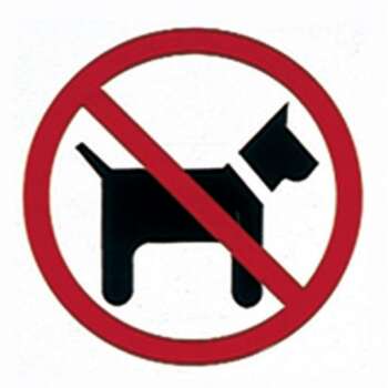 PICTOGRAMA APLI ADH.PROHIBIDO PERROS