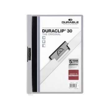 DOSSIER DURABLE A4 DURACLIP 30H GRIS