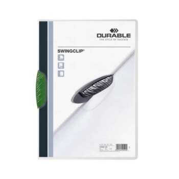 DOSSIER DURABLE A4 PINZA 30H VERDE