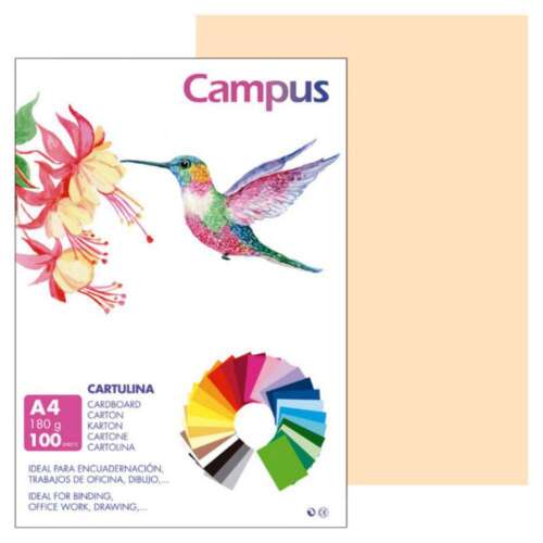 CARTULINA CAMPUS A4 180G CREMA
