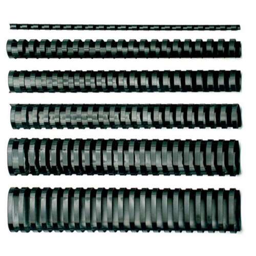 CANUTILLO REDONDO NEGR 10MM 65H 100U