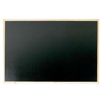 PIZARRA NEGRA MK 600X900 MARCO MADERA
