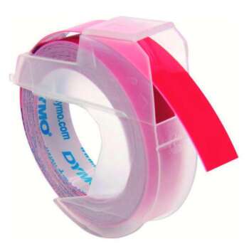 CINTA DYMO JUNIOR Y OMEGA 9MMX3M ROJO
